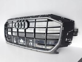 Audi Q8 Grille calandre supérieure de pare-chocs avant 4M8853651A
