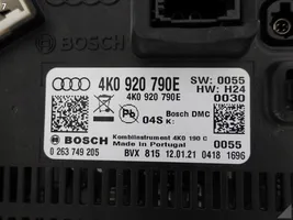 Audi A7 S7 4K8 Spidometras (prietaisų skydelis) 4K0920790E