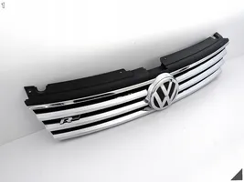 Volkswagen Touareg II Maskownica / Grill / Atrapa górna chłodnicy 7P6853651J