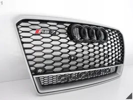 Audi RS7 C7 Etupuskurin ylempi jäähdytinsäleikkö 4G8853653E