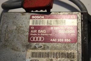 Audi 80 90 B3 Sterownik / Moduł Airbag 0285001036