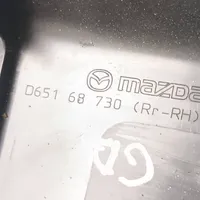 Mazda 2 Copertura del rivestimento del sottoporta posteriore D65168730