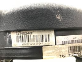 Mercedes-Benz E W211 Poduszka powietrzna Airbag kierownicy 61245240F