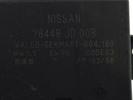 Nissan Qashqai Pysäköintitutkan (PCD) ohjainlaite/moduuli 28448JD00B