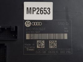 Audi A8 S8 D4 4H Module de commande de siège 4H0959760F