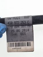 Audi A6 S6 C7 4G Cableado del sensor ABS trasero 4G0972253C