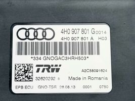 Audi A7 S7 4G Käsijarrun ohjainlaite 4H0907801G