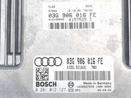 Audi A4 S4 B7 8E 8H Variklio valdymo blokas 03G906016FE