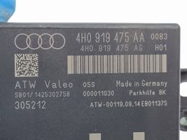 Audi A7 S7 4G Steuergerät Einparkhilfe Parktronic PDC 4H0919475AA