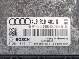 Audi Q7 4L Moottorin ohjainlaite/moduuli 4L0910401G