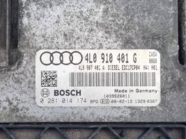 Audi Q7 4L Moottorin ohjainlaite/moduuli 4L0910401G