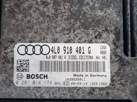 Audi Q7 4L Moottorin ohjainlaite/moduuli 4L0910401G