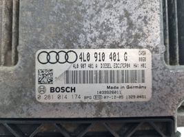 Audi Q7 4L Moottorin ohjainlaite/moduuli 4L0907401A