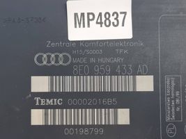 Audi A4 S4 B6 8E 8H Komfortsteuergerät Bordnetzsteuergerät 8E0959433AD