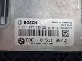 BMW 5 F10 F11 Engine ECU kit and lock set 8511907