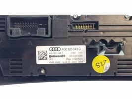 Audi A6 S6 C7 4G Oro kondicionieriaus/ klimato/ pečiuko valdymo blokas (salone) 4G0820043G