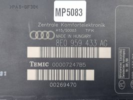 Audi A4 S4 B7 8E 8H Moduł / Sterownik komfortu 8E0959433AG