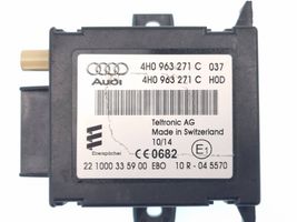 Audi A7 S7 4G Autonominio šildytuvo (webastos) valdymo blokas 4H0963271C