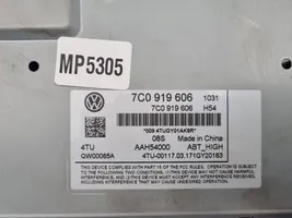 Volkswagen Golf VII Radio/CD/DVD/GPS-pääyksikkö 7C0919606