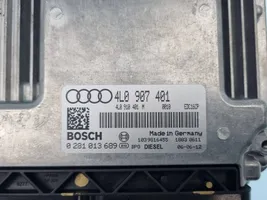 Audi Q7 4L Moottorin ohjainlaite/moduuli 4L0910401M