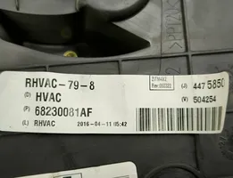 Chrysler Pacifica Sisälämmityksen ilmastoinnin korin kokoonpano P68230081AF
