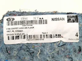 Nissan Rogue Tapis de sol / moquette de cabine arrière 749066RR0A