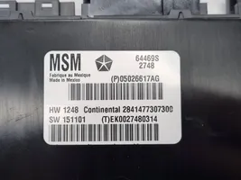 Dodge Durango III Module de commande de siège 05026617AG