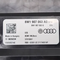 Audi A4 S4 B9 8W Mukavuusmoduuli 8W1907063AG