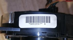 Volvo S60 Innesco anello di contatto dell’airbag (anello SRS) NKK0697