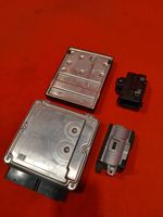 Audi A4 S4 B8 8K Juego de cerradura y set ECU del motor 03L906022MG