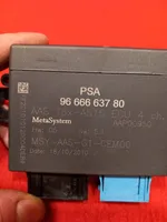 Peugeot 3008 I Centralina/modulo sensori di parcheggio PDC 9666663780