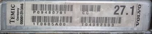 Volvo S60 Module de contrôle de boîte de vitesses ECU 09480761