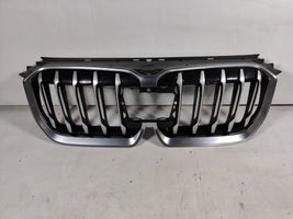 BMW X1 U11 Etupuskurin ylempi jäähdytinsäleikkö 988030110