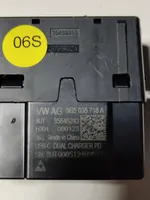 Volkswagen PASSAT B8 Connecteur/prise USB 3G5035718A