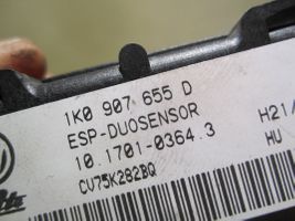 Audi A3 S3 A3 Sportback 8P Sensore di imbardata accelerazione ESP 1K0907655D