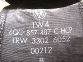 Volkswagen Polo III 6N 6N2 6NF Keskipaikan turvavyö (takaistuin) 6Q0857487C