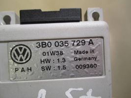 Volkswagen PASSAT B5.5 Sterownik / Moduł sterujący telefonem 3B0035729A