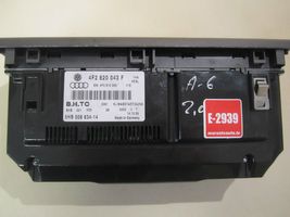 Audi A6 S6 C6 4F Climate control unit 4F2820043F