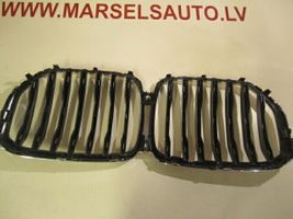 BMW X5 E53 Maskownica / Grill / Atrapa górna chłodnicy 7454887