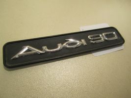 Audi 80 90 B3 Litery / Emblematy na błotnik przedni 893853682
