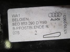 Audi A4 S4 B6 8E 8H Etuoven lasin muotolista 8E0853290D