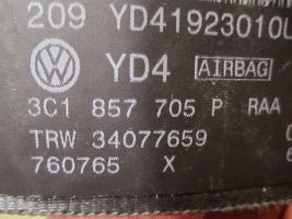 Volkswagen PASSAT B6 Ceinture de sécurité avant 3C1857705P