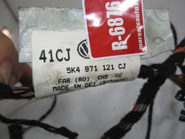 Volkswagen Golf VI Front door wiring loom 5K4971121CJ