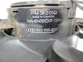 Audi 80 90 S2 B4 Elektrinis radiatorių ventiliatorius 893959455G