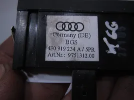 Audi A6 S6 C6 4F Interrupteur commutateur airbag passager 4F0919234A