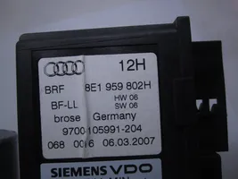 Audi A4 S4 B7 8E 8H Etuoven ikkunan nostomoottori 8E1959802H