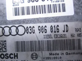 Audi A4 S4 B7 8E 8H Блок управления двигателя 03G906016JD