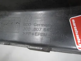 Volkswagen PASSAT B6 Modanatura separatore del paraurti anteriore 3C0807645A