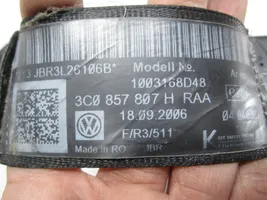 Volkswagen PASSAT B6 Ceinture de sécurité arrière centrale (siège) 3C0857807H