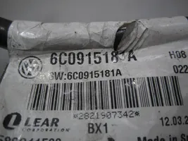 Volkswagen Polo V 6R Minus / Klema / Przewód akumulatora 6C0915181A